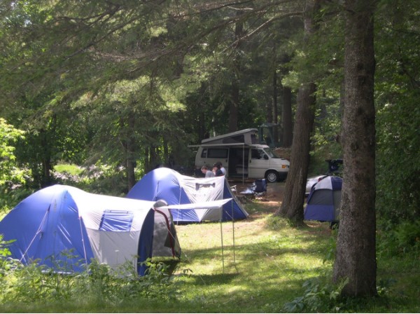 Camping du Pont Couvert - Plan du terrain de camping.